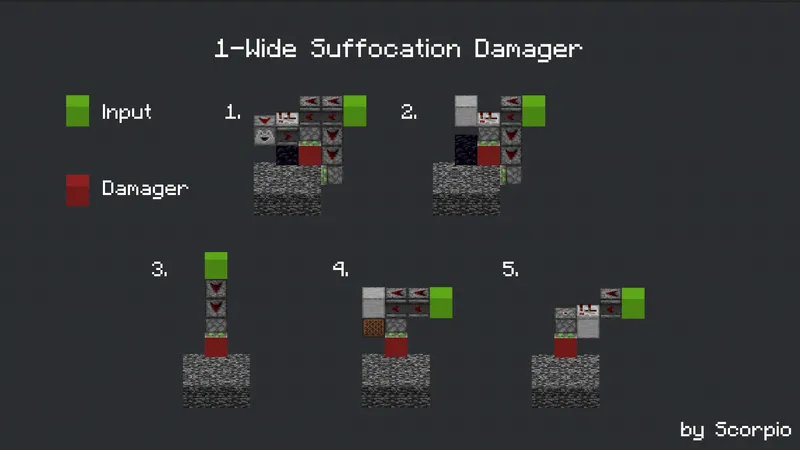 1-wide Suffocation Damager