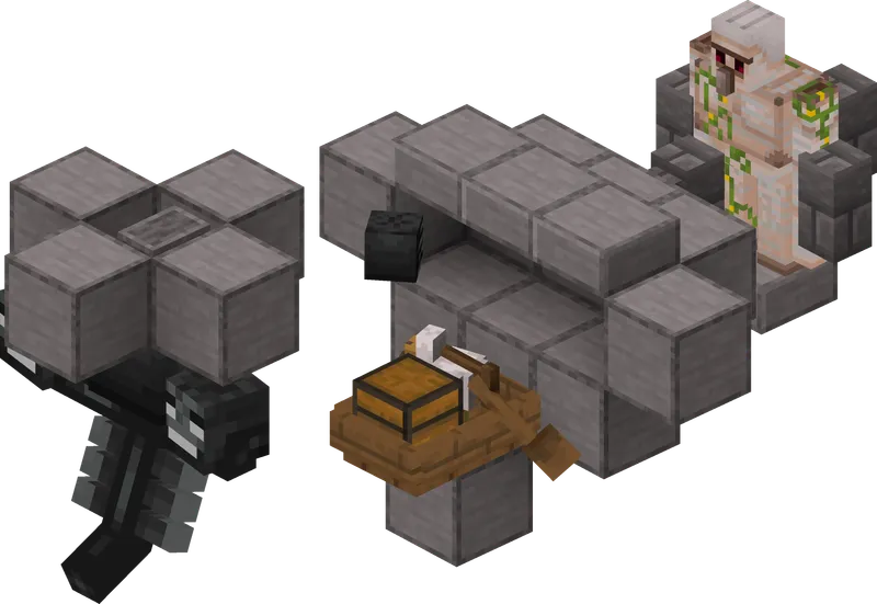 Bedrockless Boat Wither Cage