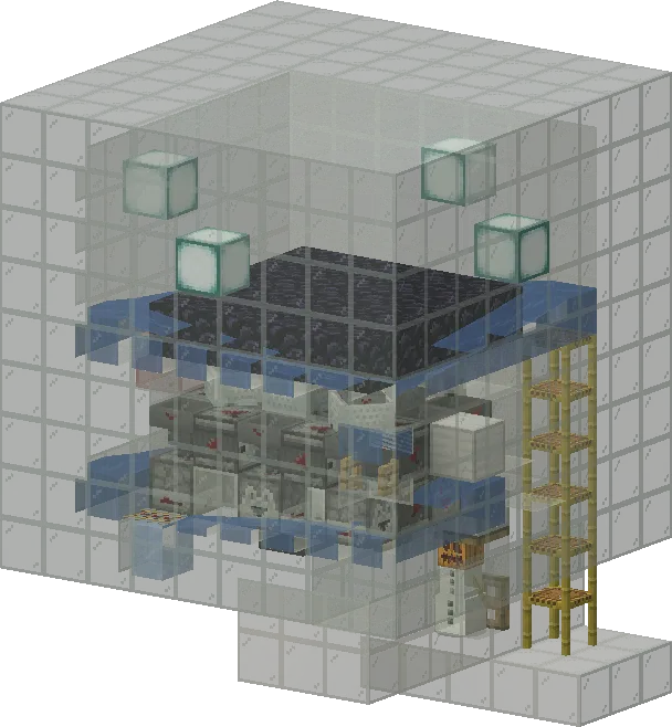 50.7k End Platform Obsidian Farm